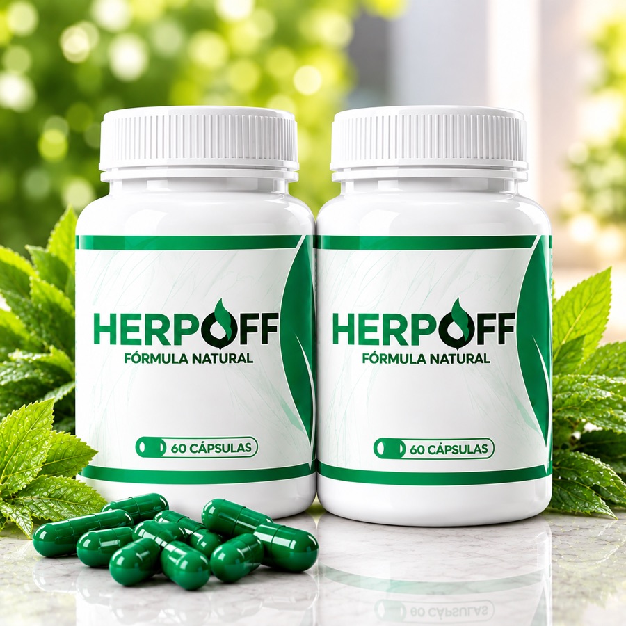 2 Frascos de HERPOFF